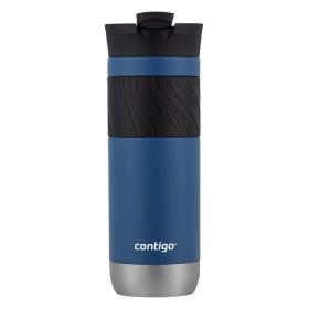 Contigo Byron 2.0 Stainless Steel Travel Mug with SNAPSEAL Lid and Grip Blue Corn, 20 fl oz.