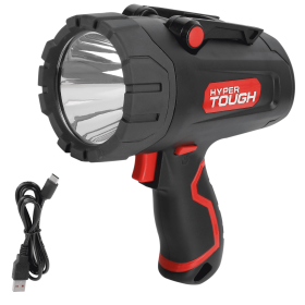 Hyper Tough 300-lm Rechargeable Lithium-Ion LED Spotlight, Automotive Work Light