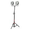 Hyper Tough 1000W Halogen 2 Light Corded Tripod Mounted Portable Work Light, 7625