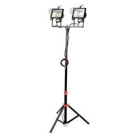 Hyper Tough 1000W Halogen 2 Light Corded Tripod Mounted Portable Work Light, 7625