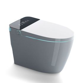 ST-GP-01 Smart Toilet with Heated Bidet Seat, Portable toilet with bidet built in AUTO Open&Close, AUTO Dual Flush