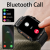 L81 Outdoor Sports Square Smartwatch Answer Call Big Battery Fitness Tracker Waterproof Smartwatch Men For IOS Android