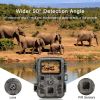 (Battery Not Included) Trail Camera 24MP 1080P Wildlife Scouting Camera With IR Night Vision Waterproof Game Camera Deer Monitor Cam