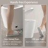 ST-GP-01 Smart Toilet with Heated Bidet Seat, Portable toilet with bidet built in AUTO Open&Close, AUTO Dual Flush