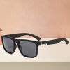 Fashion Sunglasses UV Protection Outdoor Polarized Glasses Black Protection Eyewear