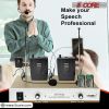 5 Core 2 Channel Wireless Microphones w 2 Headset Portable Mini Mic Headset Microfono Inalambricos with Receiver - WM 301 HH