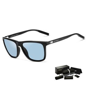 Polarized Sunglasses for Women, Square Mirrored Trendy Shades with UV Protection (Color: style 6)