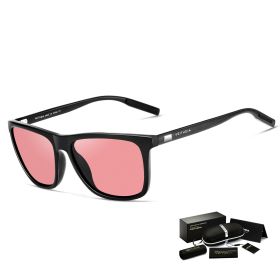 Polarized Sunglasses for Women, Square Mirrored Trendy Shades with UV Protection (Color: style 3)