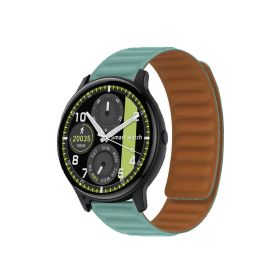 MagPRO Smartwatch With Magnetic Belt And Activity Tracker (Color: Round - Teal)