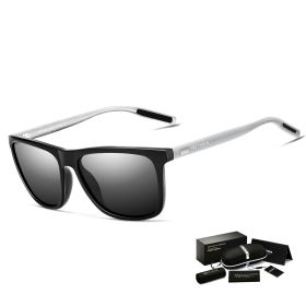 Polarized Sunglasses for Women, Square Mirrored Trendy Shades with UV Protection (Color: style 4)