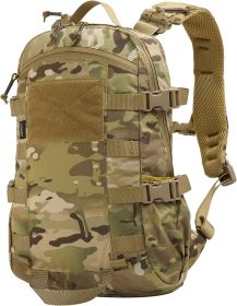 VOTAGOO Tactical Backpack Men Military Assault Pack Outdoor Hiking Rucksack (Color: CP Camo)